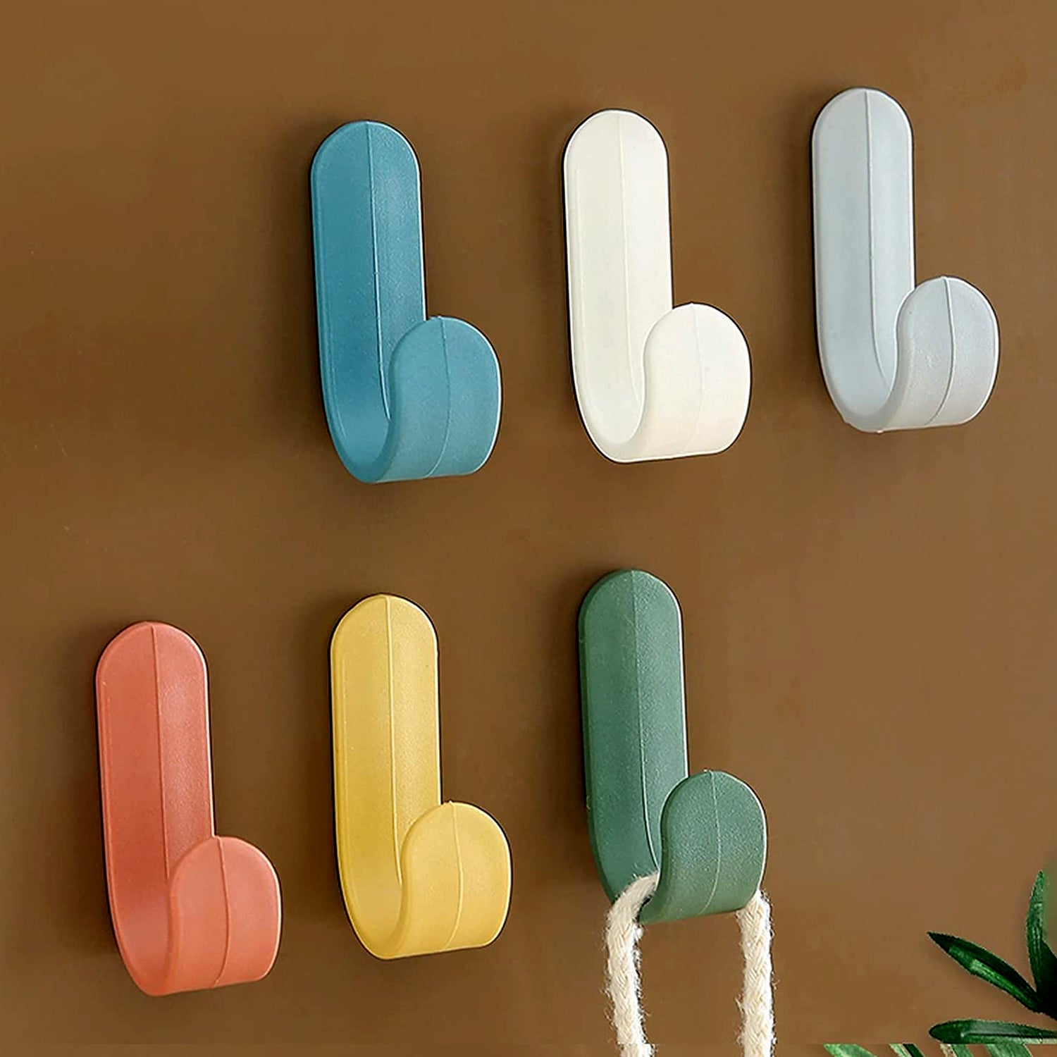 4351 Self Adhesive Wall Hooks Waterproof Adhesive Sticky Round Hooks | Hanging Capacity 1 KG Max | Multipurpose Home Storage (20 Pcs Set) 4351 Self Adhesive Wall Hooks Waterproof Adhesive Sticky Round Hooks | Hanging Capacity 1 KG Max | Multipurpose Home Storage (20 Pcs Set)
